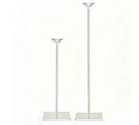 Greensen Kit de Support de Ballon, Support de Ballon de Table en Acrylique, Paquet de 4 Supports de Pièce Maîtresse Transparents avec Base Stable, Conception Démontable, 40 X 15,2 Cm pour Décoration