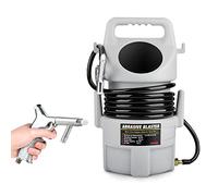 Greensen Pistolet de Sablage Kit Sablage Portable Pneumatique Sable pour Sableuse Pneumatique Pistolet à Sablage Pneumatique Portable avec Tuyau 15 Pieds et Capacité de 50 litres