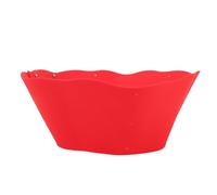 Greensen Protection contre les éclaboussures en Silicone Protection d'huile Réglable pour Poêle à Frire 20 à 34 Cm Conception en Silicone Flexible Facile à Nettoyer pour la Cuisine à Domicile (rouge)