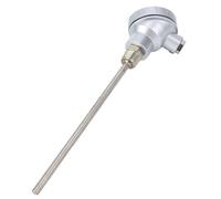 Greensen Sonde de Capteur de Température RTD PT100, Filetage 1/2 NPT | Acier Inoxydable 201, Plage de -200 à 450C, Tuyau de 8 Mm, Tête de Borne de Thermocouple, pour Contrôleurs de Température