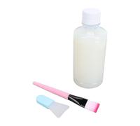 Greensen Vernis à l'argile séché à l'air Vernis Brillant Organique 250 Ml Brillant en Céramique Transparent avec Pinceau et Applicateur Revêtement Protecteur Transparent pour Sculptures de Poterie