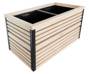 Greenspot Excellent Boîte à fleurs en bois 80x40cm Clair