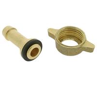 Raccord droit pour tuyau Ø: 8mm avec écrou fileté G1/2""