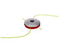 Greenstar 14012 Tête à 2 Nylon Universelle Speed SF26 en Polyamide/Alu. Insertion Facile des brins de Fils, Rouge