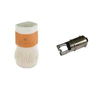 Greenstar 15768 A Mêche pour poêle à pétrole & 15210 Allumeur Type b (sh500), Noir