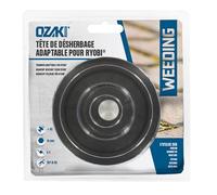 Greenstar 4132 Tête fil Nylon Tap-n-Go 2 fils pour désherbeuse Ryoby Hexagone de 16 mm