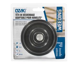 Greenstar 4133 Tête fil Nylon Tap-n-Go 2 fils pour désherbeuse Homelite Hexagone de 16 mm