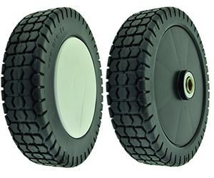 Greenstar, 9640, GreenStar 9640 Rad plastique, roulement à billes en plastique pour Honda RTH 1808 ø 180 mm, Noir