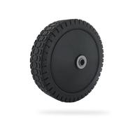 Greenstar 9641 Roue plastique sur roulement plastique adaptable pour Honda ø 200 mm RTH2808, Noir