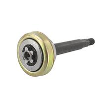 GREENSTAR - Axe Avec Graisseur - Adaptable Pour Palier De Lame AYP - DIXON - HUSQVARNA - McCULLOCH - Remplace 192872, 532187291 - L 180mm - H 65mm