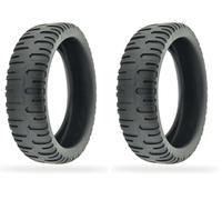 GREENSTAR - Bandage de Roue Adaptable - Pour Roues de Tracteur-Tondeuse Honda - Pneu Sans Chambre à Air - Ø ext. 193 mm/Ø int. 136 mm - Remplace origine : 42861-VA4-003 (Lot de 2)