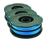 GREENSTAR - Bobineau Adaptable pour Coupe Bordure Black & Decker GL701, GL716, GL720, GL741 - Remplace Origine A6495 - Livré avec Fil Ø 1,5mm (Lot de 3)