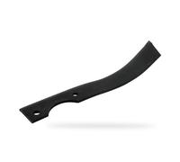 GREENSTAR - Couteau de Fraise 220mm Gauche pour Motobineuse Courmont, Husqvarna, Iseki, Kuhn, Pubert, Solo, Tromeca, Honda, Kubota, Mitsubishi