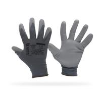 GREENSTAR - Gants Atelier - Gants de Travail en Polyester et Polyuréthane - Pour Travaux Précis, Manipulation de Composants Gras - Taille 10/XL - Normes CE EN420 et EN388:2016 - 3131X