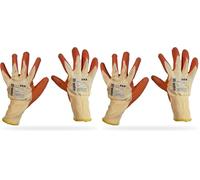 Greenstar Gants Rosiers - Gants Spécial Ronces & Rosiers - Pouce et Index Renforcés - Taille 10/XL, Jaune/Orange (Lot de 2)
