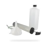GREENSTAR - Kit De Vidange - Pour Moteur De Tondeuse À Gazon - 1 Seringue + 1 Tuyau + 1 Entonnoir + 1 Bouteille, Noir