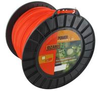 OZAK Premium - Bobine fil nylon 1512647 - Carré 4,50 mm - Rouge