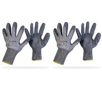 Greenstar OZAKI - Gants Anti-Coupure - Paire de Gants de Travail pour Manipulation de lames de tondeuse ou débroussailleuses - Taille 10/L (Lot de 2)
