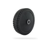 GREENSTAR - Roue complète + cache-moyeu pour tondeuse Honda - Roue de traction sur roulement à billes pour roue d'origine Honda - Diamètre 180 mm/trou 12,75 mm