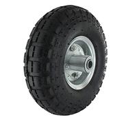 GREENSTAR - Roue Complète Pour Remorques XBITC250 - XBITC255-410/350 x 4 (2 Plis) Sur Roulement - Capacité De Charge Max 136kg