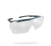 Greenstar - Surlunettes De Protection 45m/s En Polycarbonate - Transparentes & Anti Buée - Anti Rayures & Anti UV - Ajustement Personnalisé - Modèle Pro - Norme EN166 F - Débroussailleuse & Bricolage