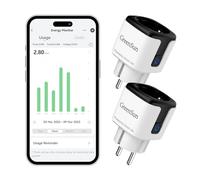 GreenSun Prise Connectée WiFi 16A 3680W Compatible Alexa Google Home
