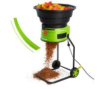 GreenSweep XL Broyeur et déchiqueteuse de feuilles sans lame | Puissant moteur 15 A, 9 000 tr/min pour un rapport de réduction de 18:1