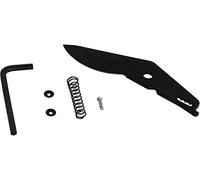 Greentech - Lot de 2 Lames de Rechange pour Sécateur de Jardin à Crémaillère - 2 Ressorts - Accessoires de Montage - Lame et Ressort pour Sécateur à Crémaillère de Jardinier