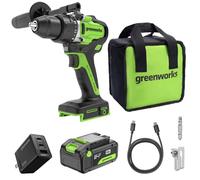 Greenworks POWERALL 24V PRO Perceuse à percussion 90Nm - Batterie 4Ah
