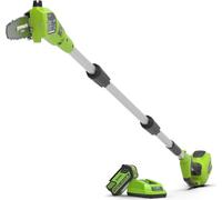 Greenworks 24 V Scie à élaguer/coupe-bordures G24PSH - 1303307
