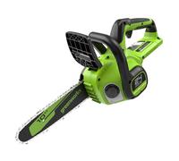 Greenworks 24V Scie à Chaîne Sans Fil, Scie Électrique à Batterie Brushless 25cm avec Graissage Automatique, Vitesse de Chaîne 7.8m/s, Outil Seulement
