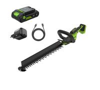 Greenworks POWERALL 24V Taille-haie 51cm Gen. II - Batterie 2Ah