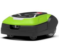 Greenworks 2505507 Tondeuse à gazon fr Tondeuse robot Batterie noire, verte