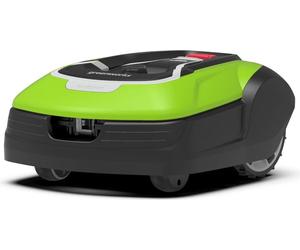 Greenworks 2505507 Tondeuse à gazon fr Tondeuse robot Batterie noire, verte