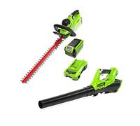 Greenworks 40V 61cm Taille-haie , souffleur avec batterie/chargeur 2Ah