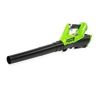 Greenworks 40V Souffleur à Batterie Axial de Feuilles Sans Fil, avec Régulateur de Vitesse, 177 km/h, 11,05 m³/min SANS Batterie Ni Chargeur, Garantie 3 Ans G40AB