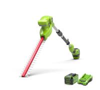 Greenworks 40V Taille-haies sur perche 51cm - Batterie 2Ah