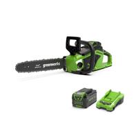 Greenworks 40V Tronçonneuse 35cm 1,5 kW - Batterie 4Ah