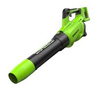 Greenworks 48V(24V x 2) Souffleur à Batterie Axial de Feuilles Sans Fil avec Moteur Sans Balais, Fonction Turbo, 217 km/h, 16,4 m³/min SANS les Deux Batteries Ni chargeur, Garantie 3 Ans GD24X2AB
