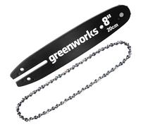 Greenworks Barre de scie à perche et chaîne de rechange de 20,3 cm