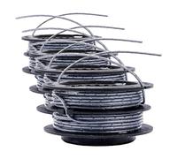 Greenworks Bobine de Fil Double, Longueur Totale de 4,8 Mètres, Diamètre du Fil de 2 mm, pour Coupe-Bordures GD40BC GD40BCB Séries (Lot de 4)