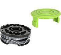 Greenworks Bobine de rechange de 1,65 mm pour coupe-bordures avec couvercle