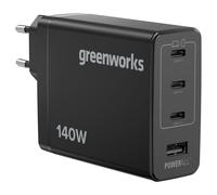 Greenworks Chargeur Rapide PPS USB-C 140 W ，Garantie 3 Ans,AP140EA | bloc d'alimentation compact pour MacBook Pro-Air, iPad Pro, Galaxy S24-23, iPhone, Pixels