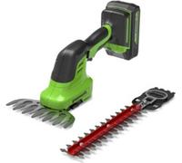 Greenworks Ciseaux à herbe et à haie 24V - Sans batterie ni chargeur