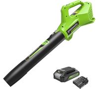 Greenworks POWERALL 24V Souffleur 145 km/h Gen. II - Batterie 2Ah