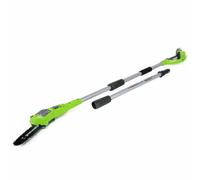 Elagueuse sur perche - GREENWORKS - G24PS20 - 20 cm - Electrique - Batterie Fournie