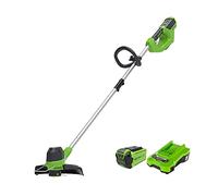 Greenworks Coupe-bordure G40LT30 40 V - 30 cm - Batterie 2 Ah