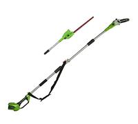 Greenworks 40V Élagueuse & Taille-haie sur perche - Sans batterie