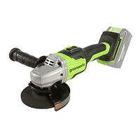 Greenworks Meuleuse d'angle sans fil GD24AG, 125 mm, 24V (sans batterie/chargeur), gaucher/droitier