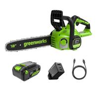 Greenworks POWERALL 24V Tronçonneuse 30cm - Batterie 4Ah